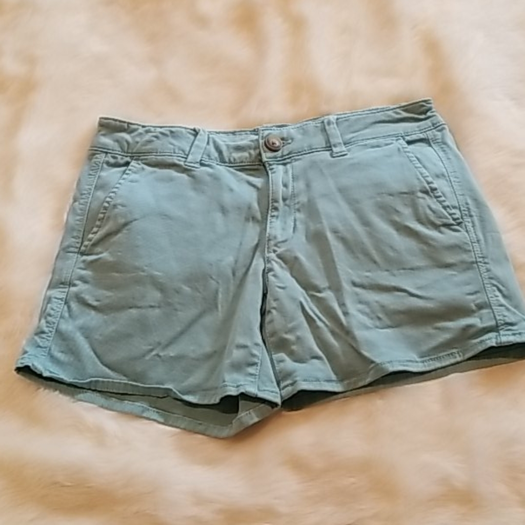 Mint Green Midi Shorts Excellent Condition